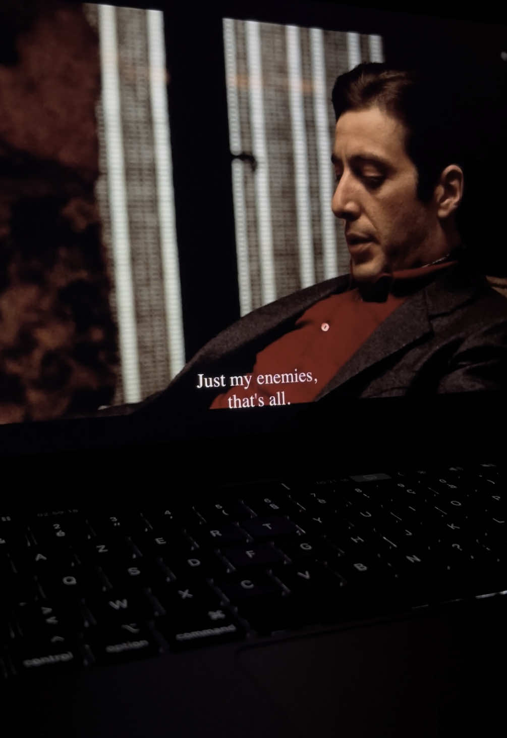 just my enemies.. #fyp #foryouu #thegodfather #alpacino #corleone #videoviral 
