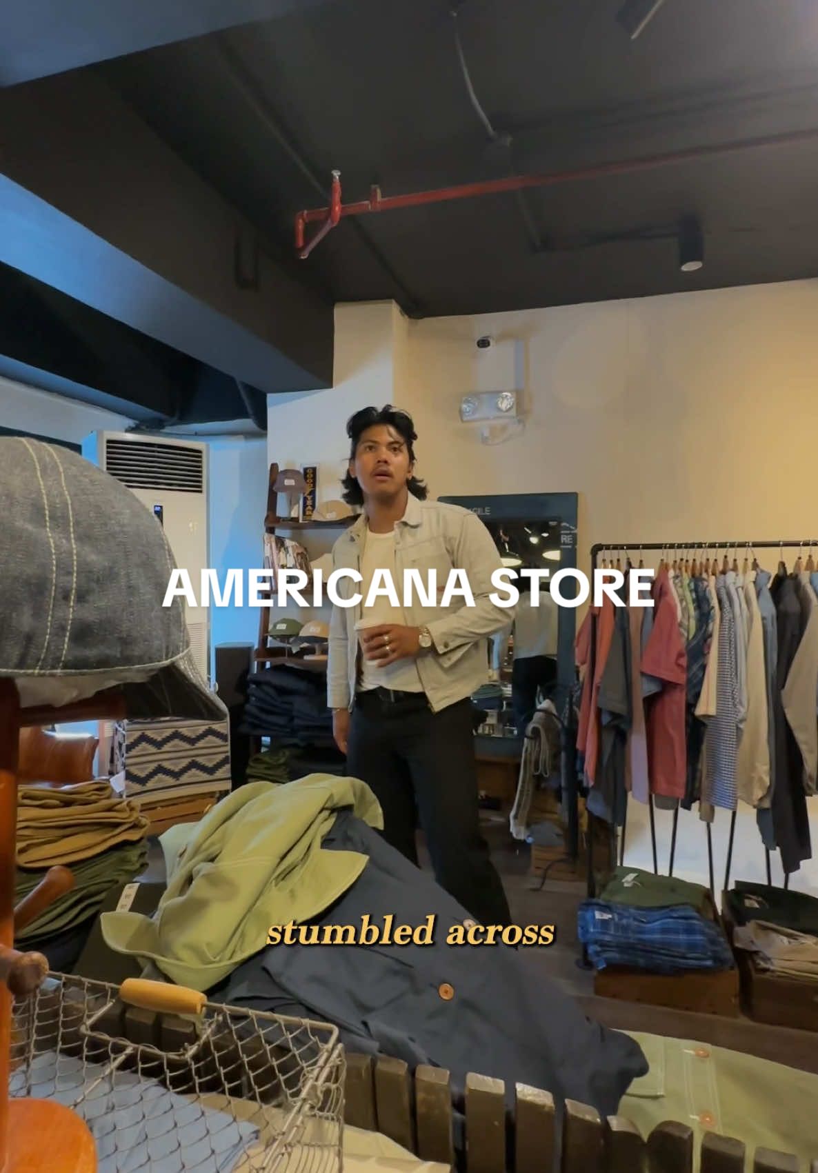 so happy I stumbled into this store 🙇🏽‍♂️ #fashion #philippinesfashion #americana #mensstyle 