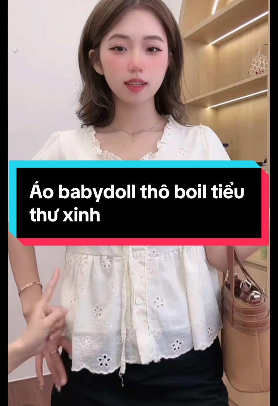 Áo babydoll thô boil tiểu thư xinh#thuyreview96 #thoitrang #aobabydoll #aotieuthu #aonuthietke #macdepcungtiktok 