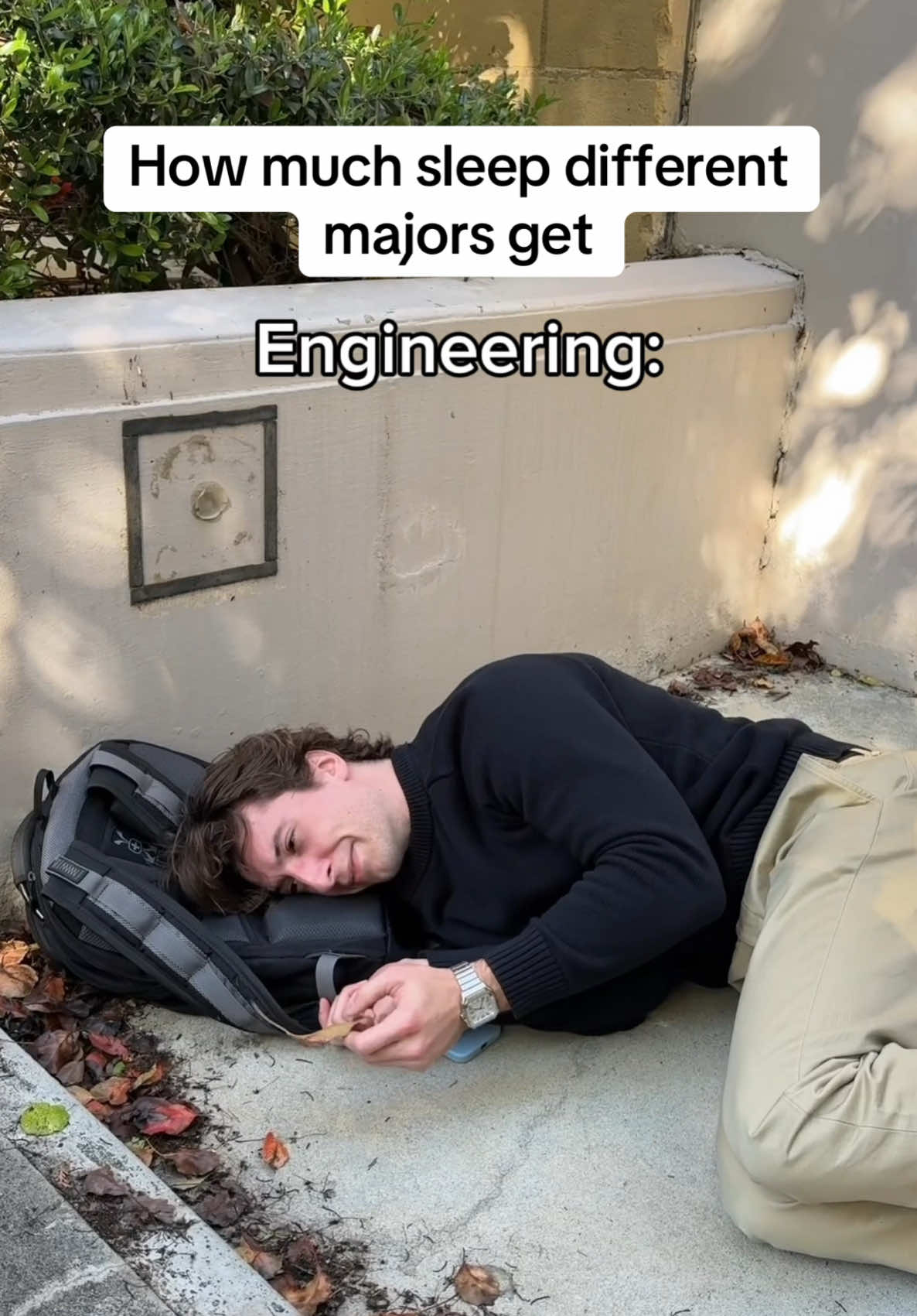 Sleep is rare around these parts😭 #college #school #student #university #collegelife #studentlife 