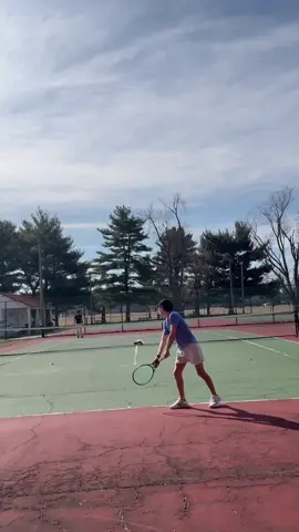 Happy to be outside :) #tennis #tennistiktok 