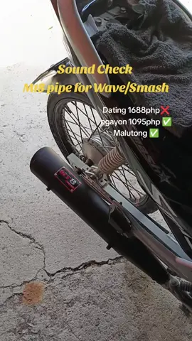 Mt8 pipe for wave/Smash/xrm 1095php lang #smashthaiconcept🇹🇭 #smash115 #unfinishprojectbike🇹🇭 #streetbikeconceptproject🇹🇭 #wave100  #wave #apidopipe #mt8pipe #tiktokaffiliate #tiktokshop #rusi #eurorapido110 #streetbike #fyppp  #tiktokviral #viral #fyp #fyppppppppppppppppppppppp #thaizoneph🤟🇹🇭 #trend #onlineshopping 