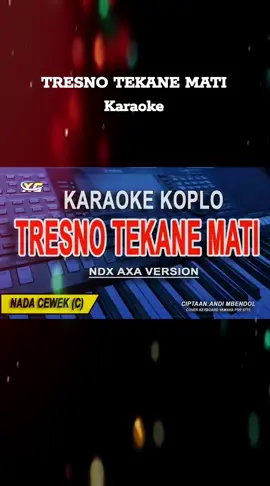 request @yeppe09 TRESNO TEKANE MATI #dangdut #karaoke #koplo 