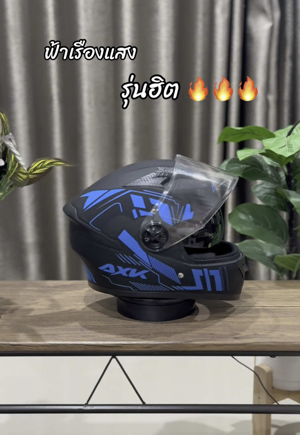 หมวกกันน็อคเต็มใบ ลายฟ้า รุ่นฮิต🔥 ขนาดฟรีไซส์ ช/ญ ใส่ได้ มี มอก.✅#หมวกกันน็อค #หมวกกันน็อคaxk #หมวกกันน็อคเต็มใบ  @Manny_Shop  @Manny_Shop  @Manny_Shop 