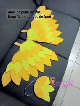 Alas de pollo, disfraz para niños de kinder #alasdepollo #disfraz #pasoapaso #tutorial #paratiiiiiiiiiiiiiiiiiiiiiiiiiiiiiii 