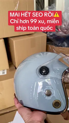 Mũ bảo hiểm 3/4 chống gió, chống bụi, đội êm giá lại rẻ bấ.t ng.ờ #mubaohiem #nonbaohiem #mubaohiemchinhhang #mubaohiemchinhhang #mubaohiemcokinh #thegioinondep 