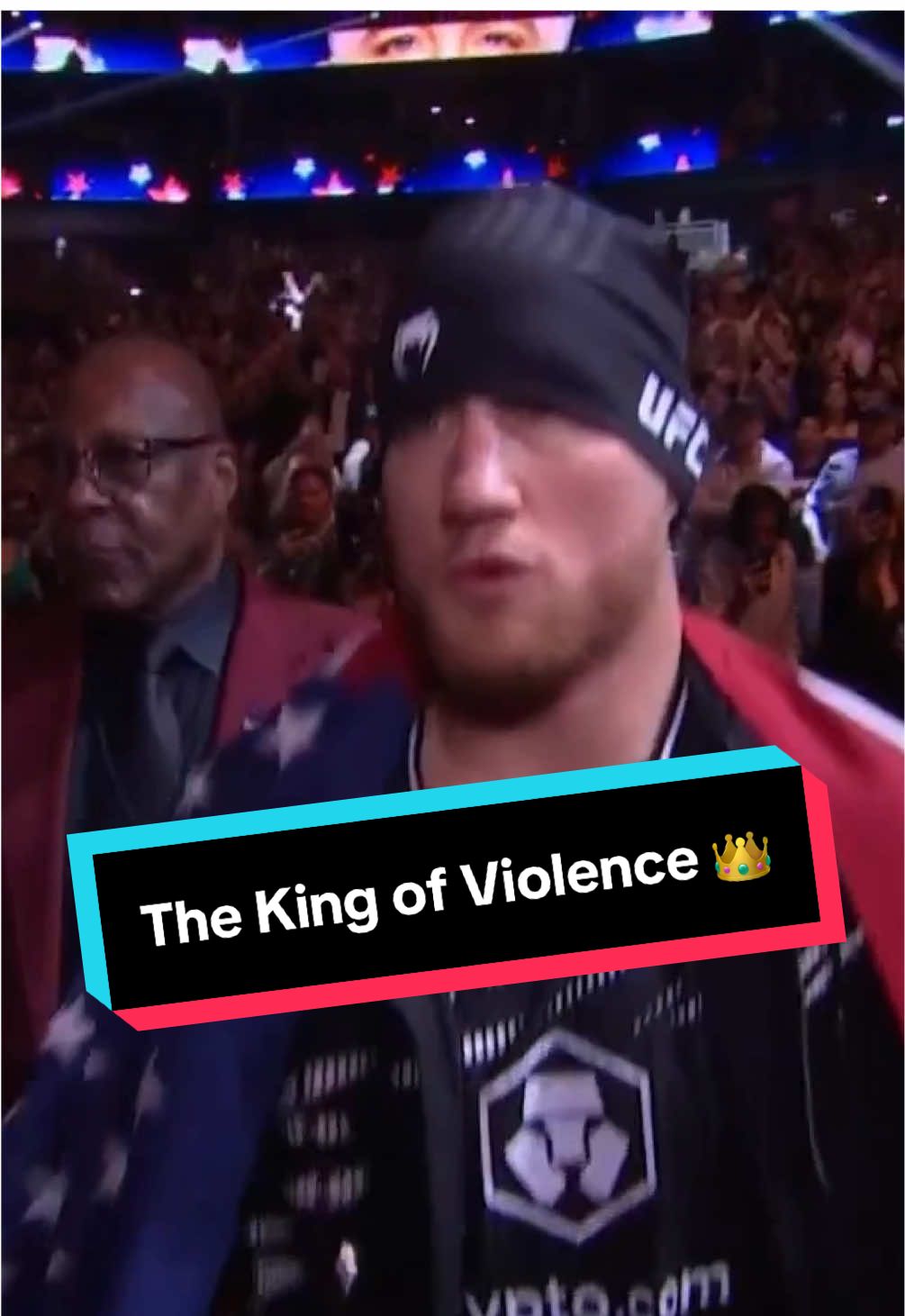 Justin Gaethje ladies and gentlemen! 🫡 #UFC313 #UFC #MMA | LIVE on TNT Sports & discovery+