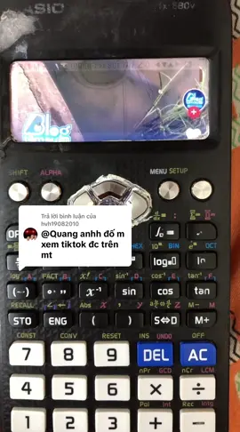 Trả lời @hvh19082010 đây nhé ,ezz😜#xuhuongtiktok #casio #casio580 #xuhuong2025 #casio580vnx #tiktok 