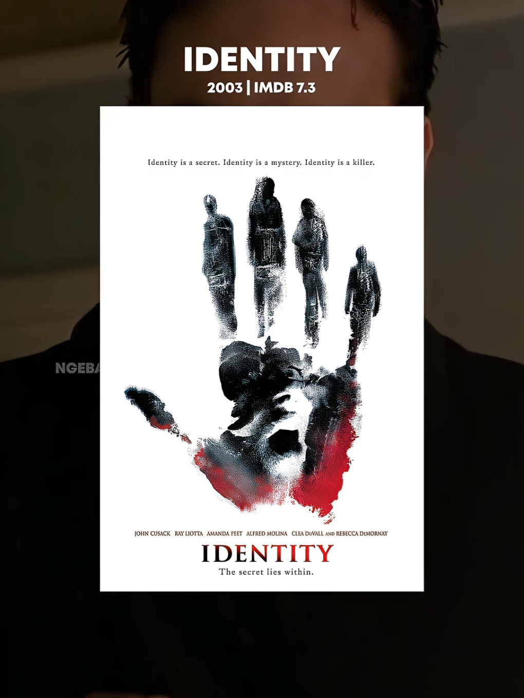 Plot twist dalam film ini gak nyangka banget #rekomendasifilm #reviewfilm #ngebahasfilm #identity #tiktoktainment 