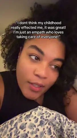 Imma hold your hand when I say this... you probably have some things to unpack babe 😩 #empath #eldestdaughter #oldestchild #childhood #SelfCare #healing 