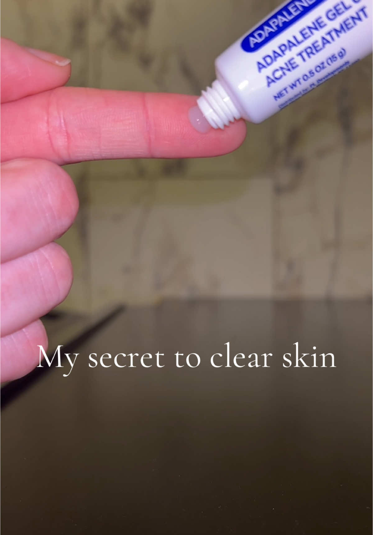 Adapalene Gel is a topical retinoid that helps keep pores clear and prevents acne from forming! It’s SOOOO good! This + Panoxyl = 👌🏼 #skincare #skincareroutine #skincaretips #adapalenegel #differingel #acne #trending #fyp