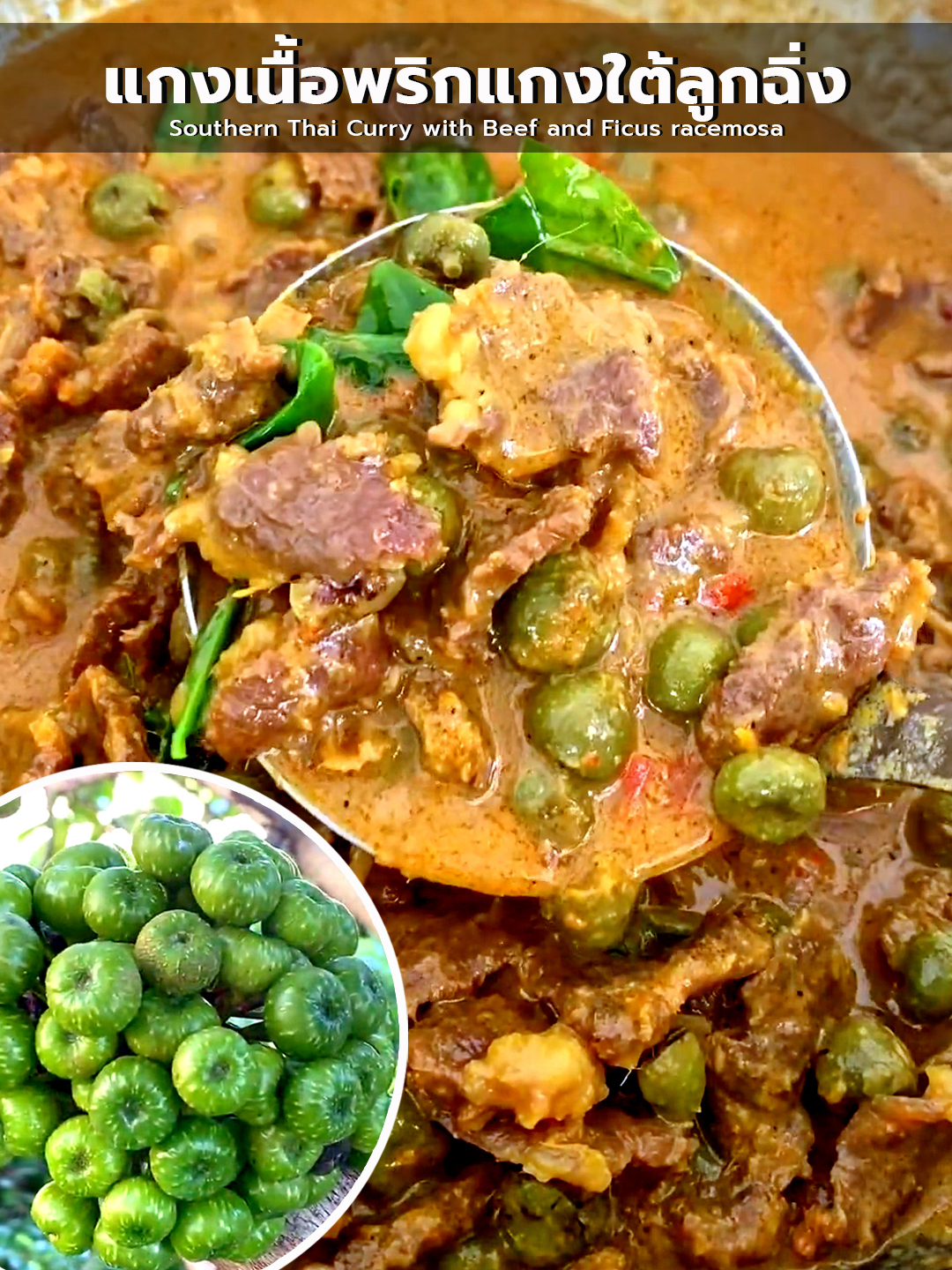 แกงเนื้อพริกแกงใต้ลูกฉิ่ง😋#แอนสาวใต้ #อาหารทําเอง #ห้องครัวtiktok #อาหาร