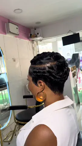 Black hair magic 😍 📍dzorwulu #blackhair #blackgirl #tiktok #shorthair #hairstyles 