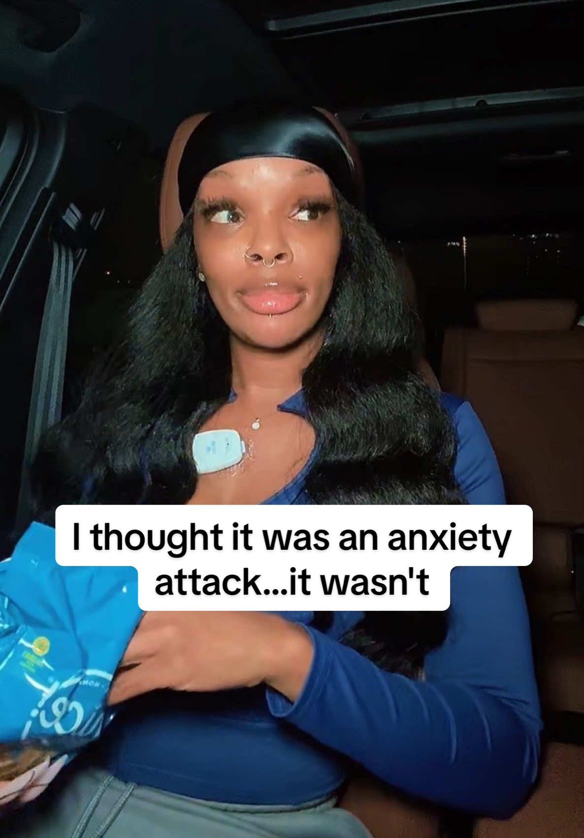 I thought it was just anxiety... until it wasn't. My body obviously had other plans, and stress said hold my mf beer. If you needed a sign to slow down, this is it. Take care of YOU first. #boundaries #stress #MentalHealth #burnout #listen #anxiety 