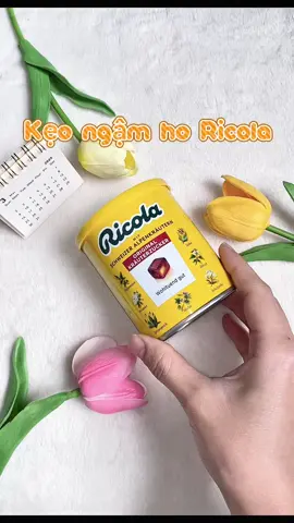 Viên ngậm giúp giảm ho, làm dịu cơn đau họng. Chiết xuất thảo dược thiên nhiên lành tính lắm. #vienngamho #keongamho #keoricola #keoricoladuc 