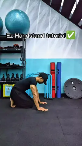 jgn lupa latih basicnya hhe #calisthenics #workout #handstand 