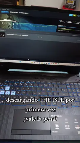 probando The isle por primera vez#theisle #theisleevrima #jurassicworld 