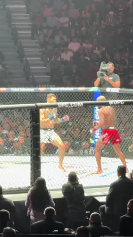 KO of the year😳 #UFC #fightingnerd #foryou #tuff #fypシ #ruffy #mauricio #ufc313 #lasvegas #tmobile