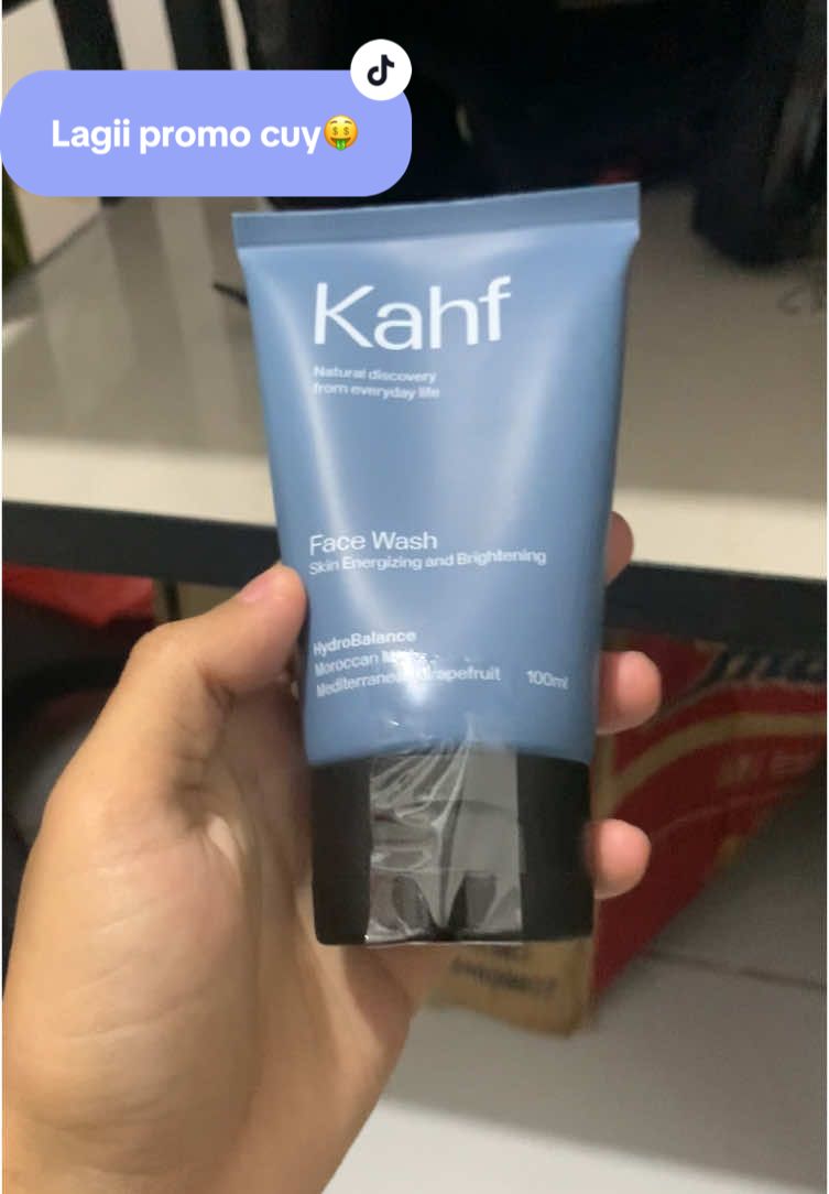 Promo cuy!! Kahf biru 100ml 20 ribuan😌🤑 Buruan cek keranjang kuning👆🏻#kahf #kahfbiru 