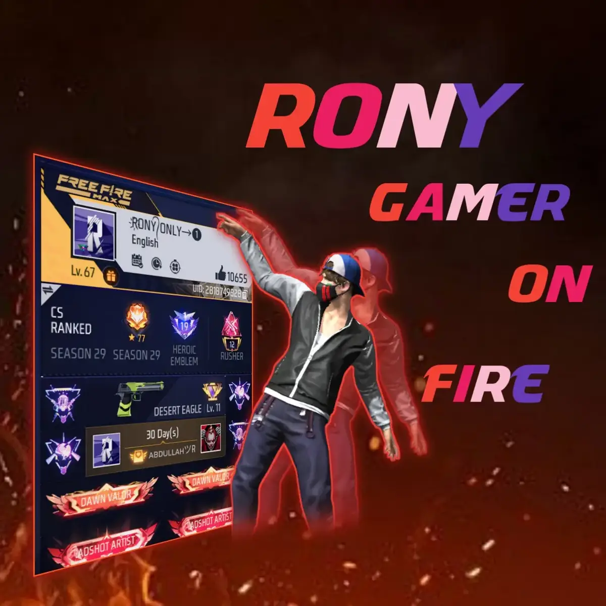 freelogo#foryou freefirelogo#RONYGAMERONFIRE 