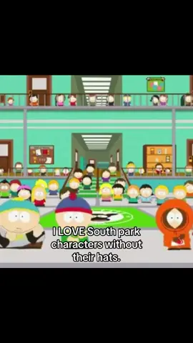 #fyp (i forgot that kenny is wearing a red cap and not seeing his real hair 😭)