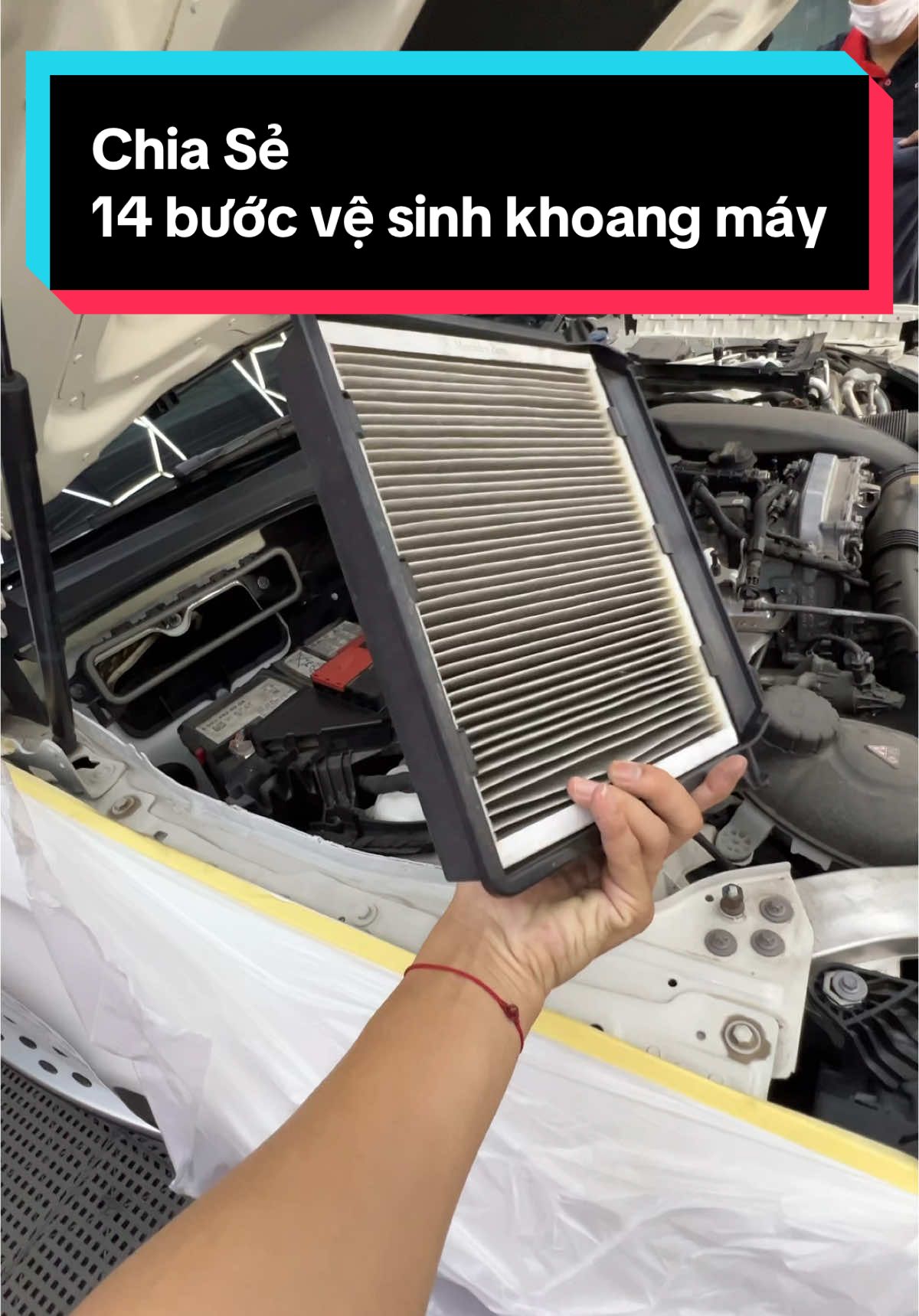 14 Bước vệ sinh khoang máy có thể bạn chưa biết #mmkautoreview #vesinhkhoangmayoto 
