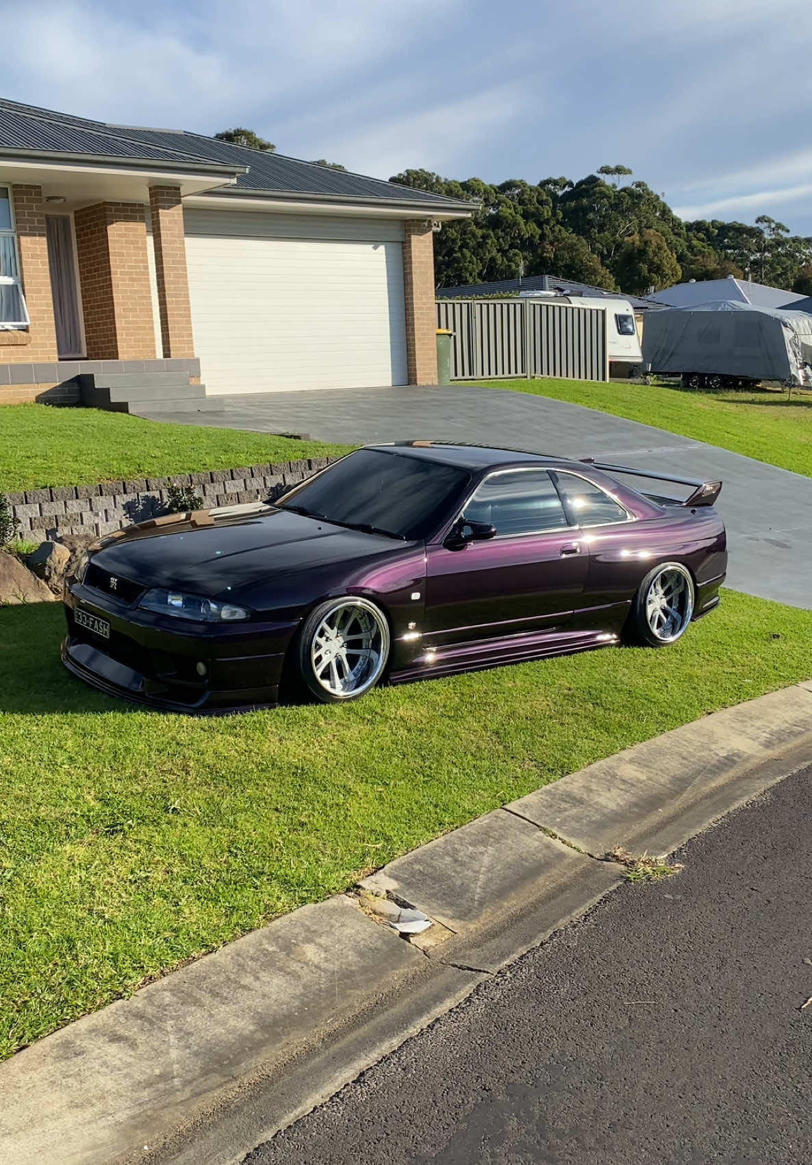 why do you have a purple car? This is why 🤌🏻 #fyp #foryou #r33 #gtr #jdm #cars 