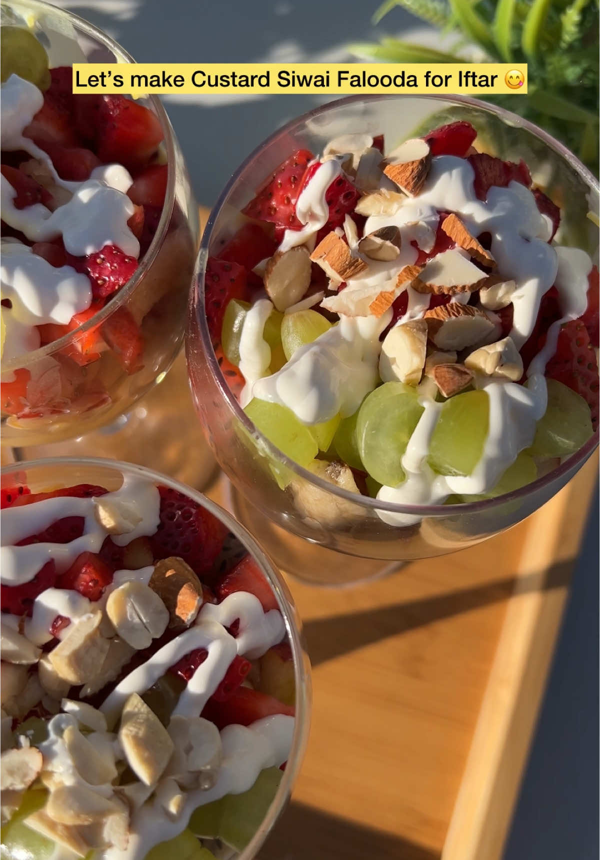 _• Making Custard Siwai Falooda for your iftar tables using @Milkfieldspk Written recipe:  Ingredients: 	•	vermicelli (siwai) 	•	2 cups MilkFields milk 	•	3 tbsp custard powder (mixed with 1/2 cup milk) 	•    3 tbsp sugar (adjust to taste) 	•	1 tbsp ghee (for roasting) 	•	2 tbsp soaked basil seeds  	•	red sherbet syrup 	•	Chopped fruits ( Apples, Grapes , banana, or strawberries) 	•	Chopped nuts (almonds, pistachios, cashews) 	•	1 scoop vanilla or kulfi ice cream (optional) 	•	MilkFields Dairy Cream (for garnishing) Steps: 	1.	Heat ghee in a pan, roast vermicelli until golden. 	2.	Add MilkFields milk, bring to a boil. 	3.	Stir in custard mixture, add sugar, and cook until thick. Let cool slightly. 	4.	In a glass, layer red sherbet, soaked basil seeds, and custard vermicelli. 	5.	Add chopped fruits, drizzle more sherbet, and sprinkle nuts. 	6.	Top with ice cream and garnish with MilkFields dairy cream. 	7.	Serve chilled and enjoy the rich, creamy goodness! This dish is going to be the star fo your iftar & eid parties 😋 #MilkFieldsRamadanRecipes #MilkFieldsBanayeRamadan