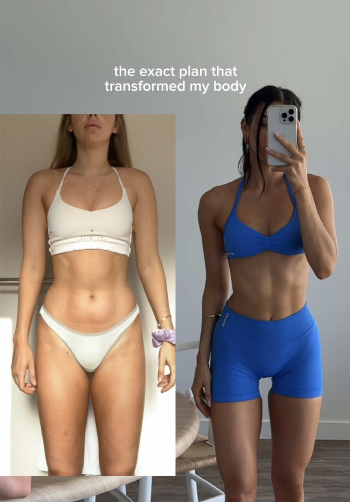 How to fix skinny-fat & transform your body (Part 1) ⚡️ If you’ve been stuck cutting calories and doing more cardio but STILL don’t have that slim, toned look… this is for you. The secret? You can’t just eat less and move more and get your dream body you need to increase protein and focus on building muscle while staying in a slight deficit. In this 7-part series I’ll teach you everything that helped me transform my body and help so many other girls do the same.  Here’s what actually works:  ✅ High-protein calorie deficit (not just low calories) ✅ Pick 3 go-to meals so you stay consistent without feeling restricted ✅ Strength training to reshape your body, not just shrink it Part 2 is next.. and I’ll show you exactly how to structure your meals so you can hit your goals without overthinking it 🤝🏼 #fatlosstips #fitnessjourney #workoutroutine #caloriedeficit #toned #skinnyfat 