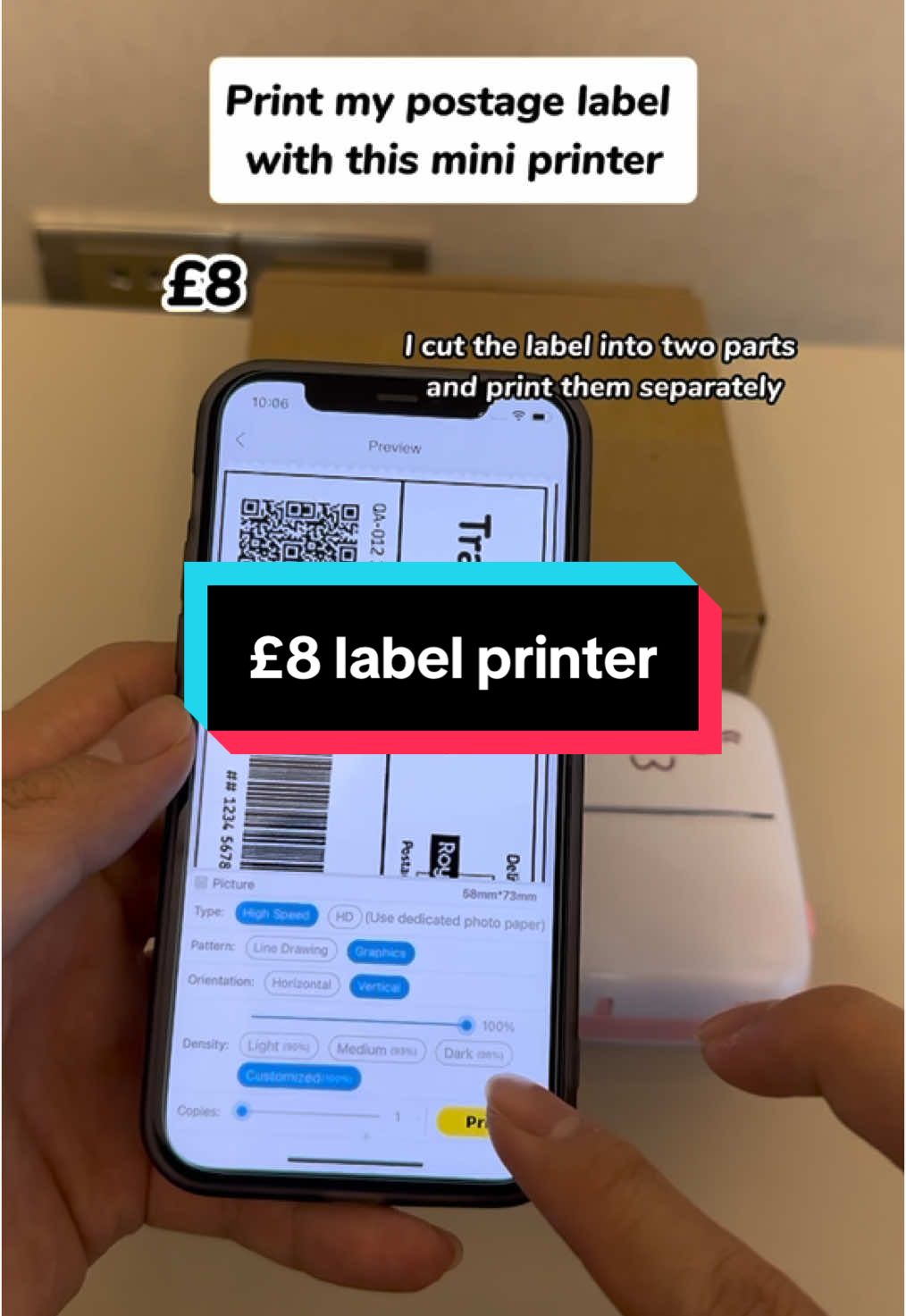 £8 now!! If you’re not a regular seller, this printer is for you!! #printer #SmallBusiness #smallbusinesscheck #smallbusinessowner #tiktokmademebuyit #vinted #vintedfinds #vintedhaul 