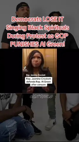 Democrats LOSE IT Singing Black Spirituals During Protest as GOP PUNISHES Al Green! #reaction #cnnnews #cartierfamily 