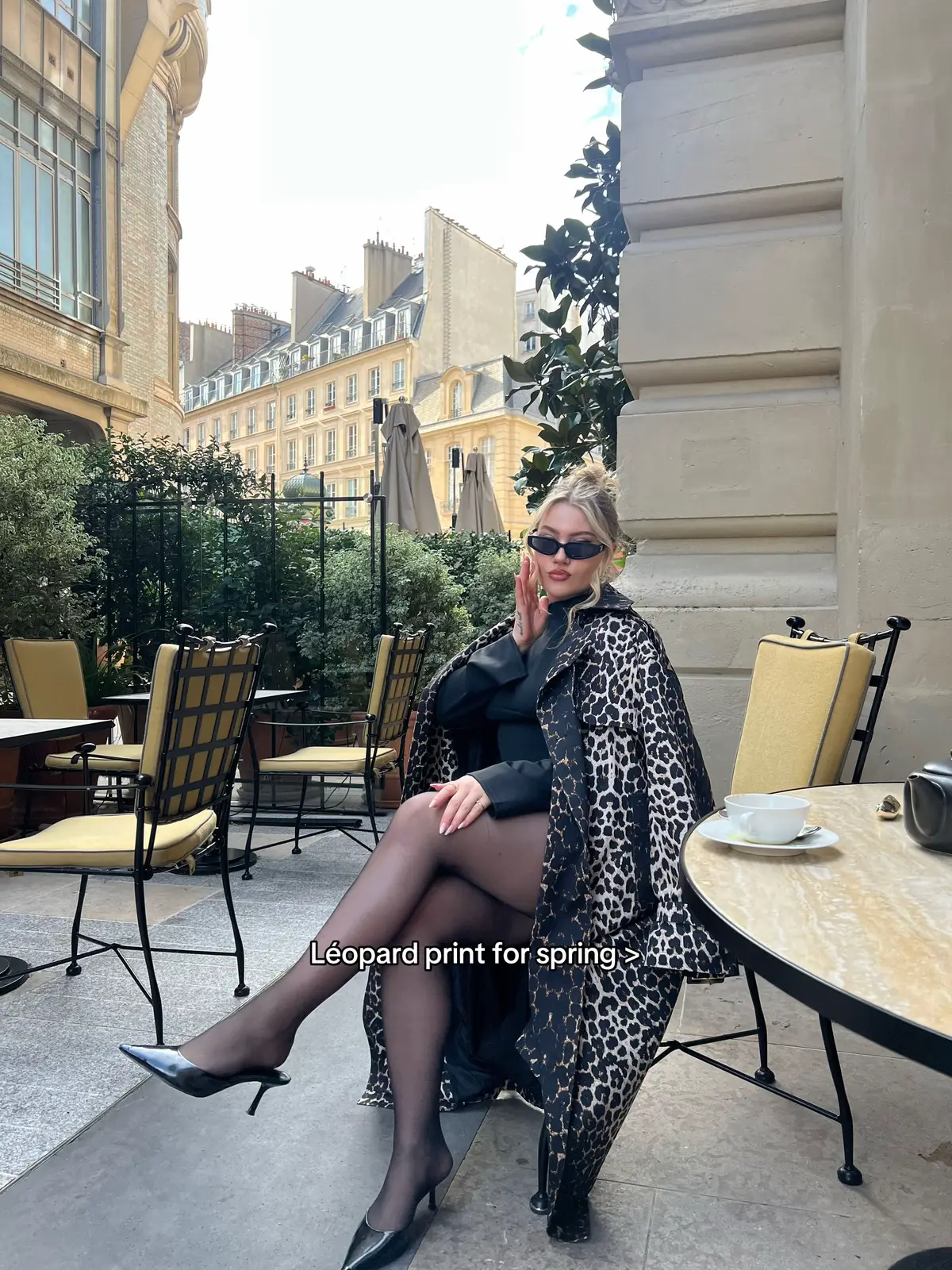 Leopard print for spring ? 🤎 #elegantstyle #leopardprint #leopardtrend #trends #springtrends #springfashion 