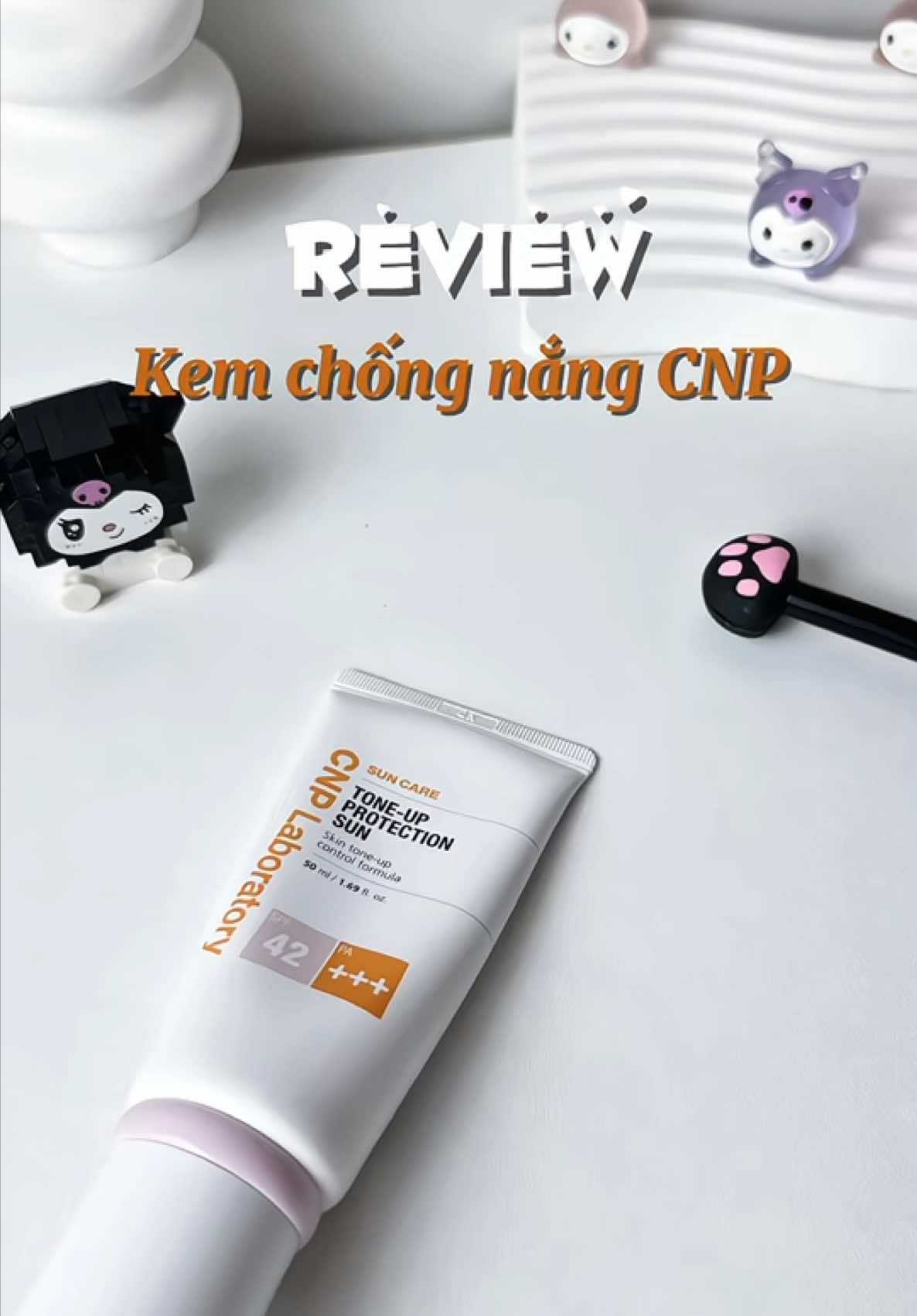 Hàng ngày chỉ cần 1 lớp KCN nâng tone CNP là xinh các nàng ơi #xuhuong #review #kemchongnang #CNP #lamdep #trending #reviewxinnha 