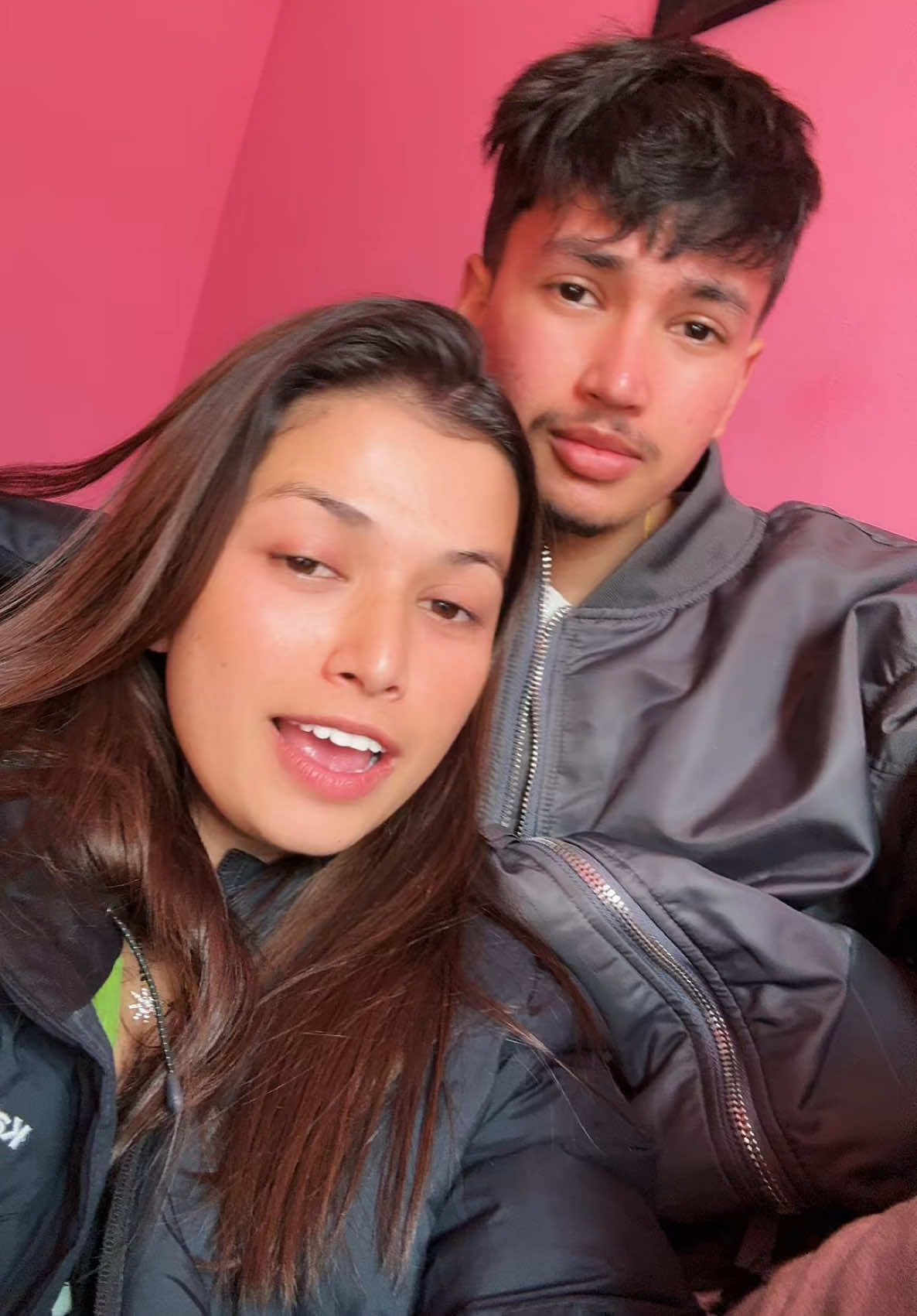 La haii la @Ganesh Malla Thakuri 😛#foryoupage #brothersister #holidayvibes 