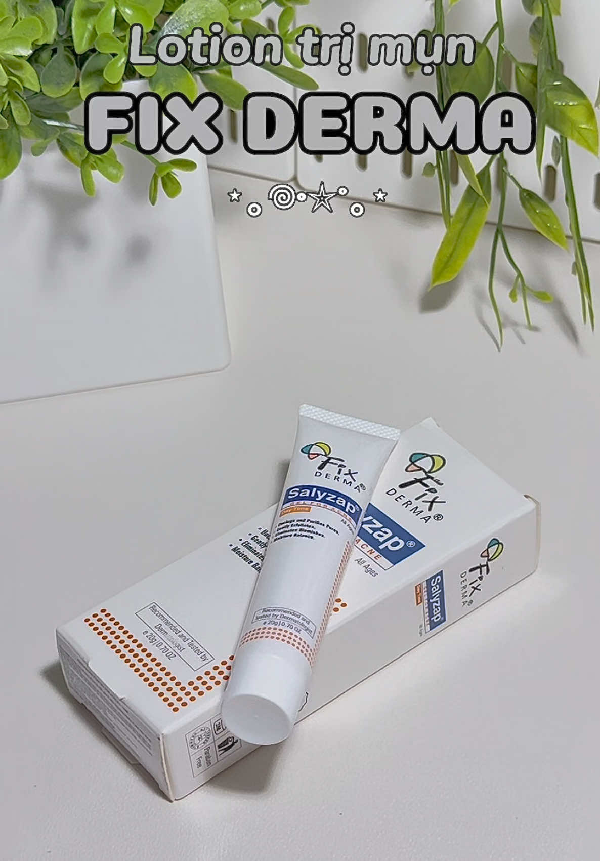 Lotion trị mụn FIDERMA#fixderma #trimun #trimuntritham #goclamdep #reviewlamdep #xuhuong 