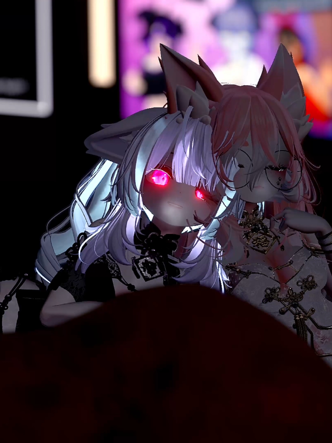 comfy night~💙 #fubukivr #anime #vr #vrc #vrchat #vtuber @Kohrean 