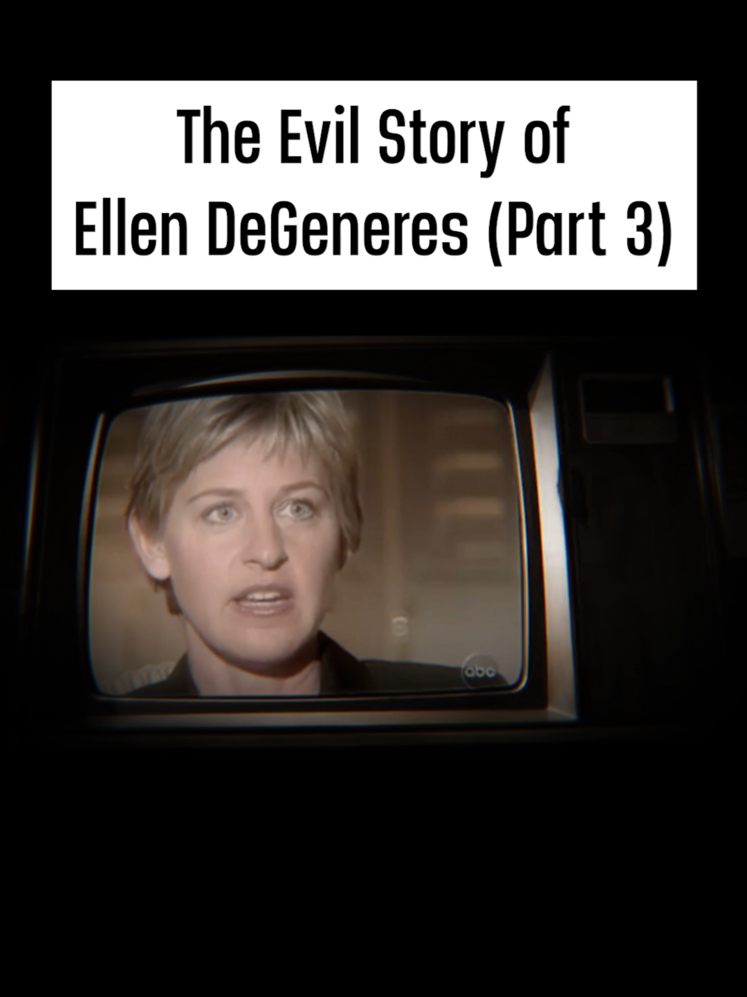 The Evil Story of Ellen DeGeneres (Part 3) #Ellen  #EllenDeGeneres  #TheEllenShow 