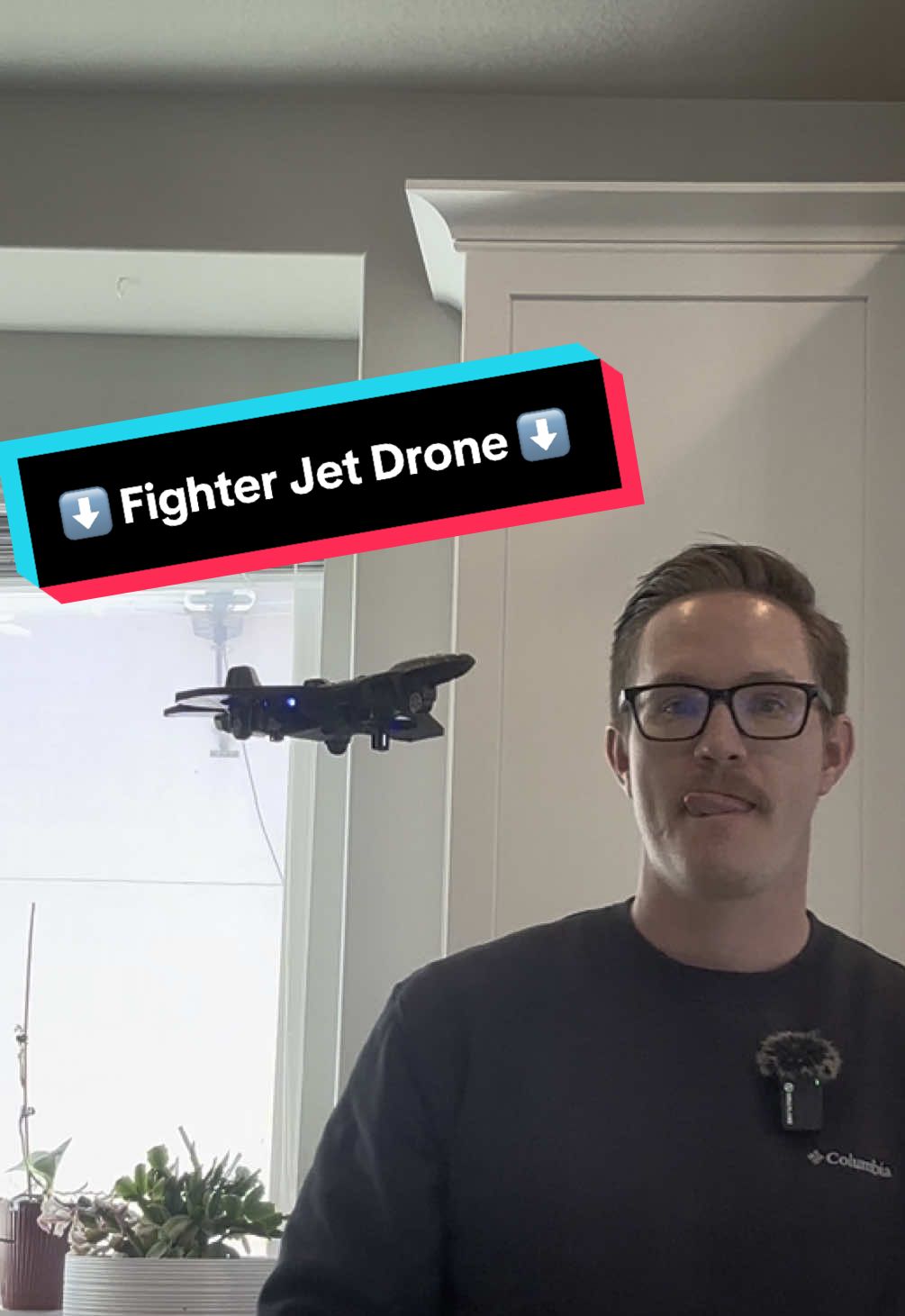 This drone fighter jet is so easy to control. As a beginner, I am able to easily fly this and so ar my kids. Easily the funnest toy drone out there.  #drone #rcdrone #rcplane #rcjet #rc #remotecontrol #fyp #toy #besttoy #toyidead #giftideasforkids 