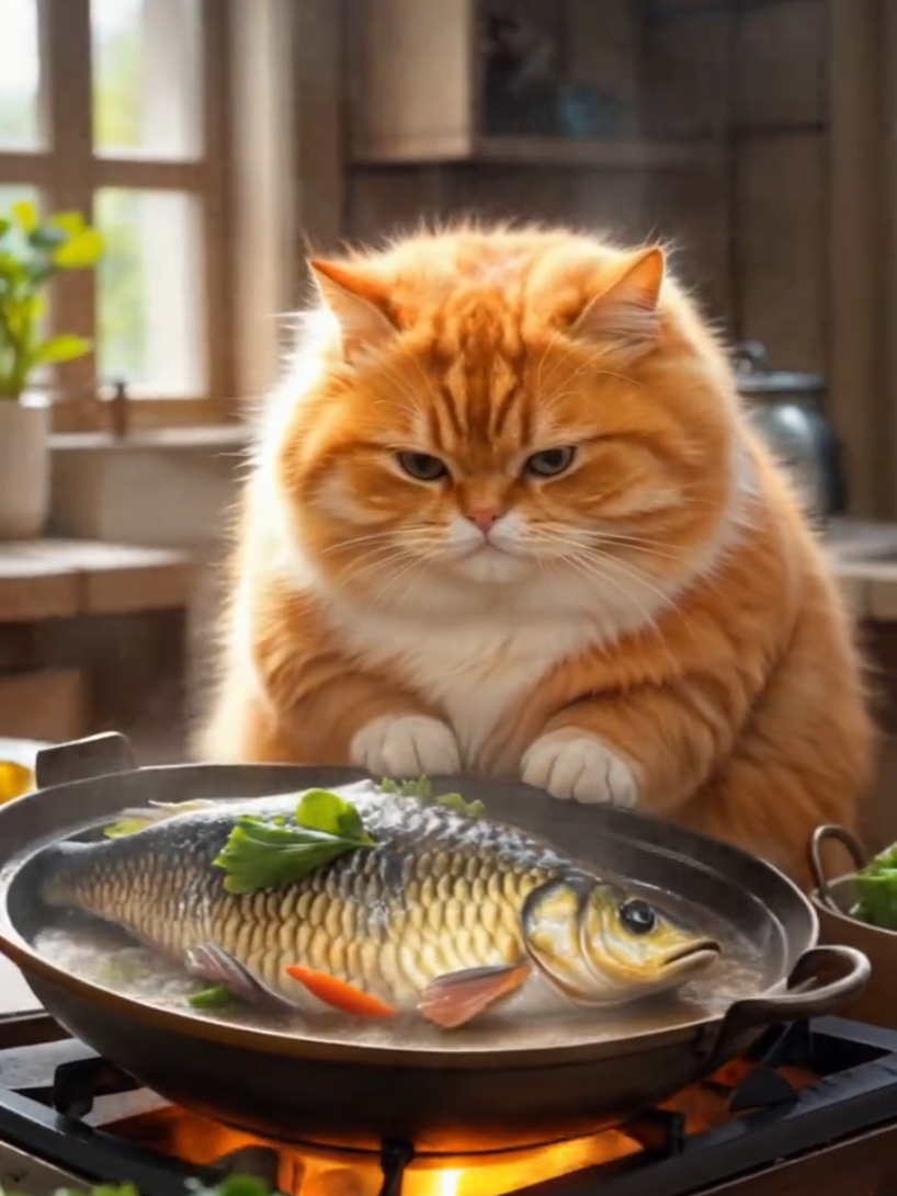 #고양이 #고양이영상 #고양이웃긴영상 #고양이산책  #cat #catsoftiktok #cats #catlover #cattok #catlovers #catslovers #catolicos #catnoir #catwalk #aivideo #kucing #ai #orange #orangecat #garfield  #橘猫 #猫咪 #可爱猫咪 #橘猫日常 #加菲猫 