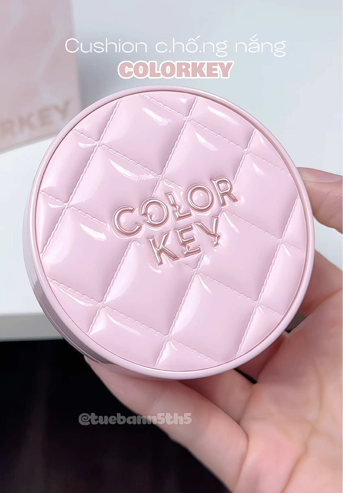 COLORKEY vừa cho ra mắt Cushion chống nắng nè packaging đẹp xĩuuu chất kemmm siuu mướttt ✨ #cushion #colorkey #cushion1cham #colorkeyvietnam #cushioncolorkey #kemnen #trangdiem #makeup #unboxing #tuebangiviu #viral #thinhhanh #makeuptutorial #goclamdep @COLORKEY Việt Nam 