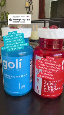 Replying to @Maga playback 🇵🇪🇺🇸 #goli #goligummies #ashwagandha #vinagredemanzana @Goli® Nutrition #fyp #parati 