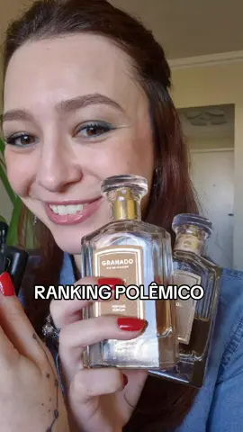 Querem mais rankings de outras linhas/marcas? Quero saber os de vocês, hein! ❤️ @Granado  #perfumes #vintage #granado #perfumetiktok #perfumesnacionais 
