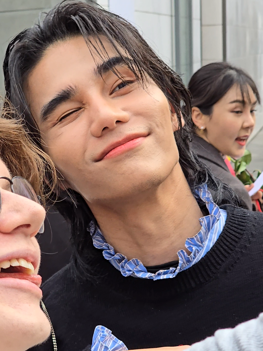 🐱 Prince Jeff Satur at the Valentino show for the Paris Fashion Week FW25 #JeffSatur  #ParisFashionWeek  #JeffxValentinoFWShow #เจฟซาเตอร์ #kinnporschetheseries #chuangasia #bl #Thai 