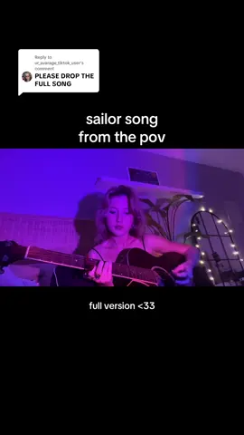 Replying to @ur_avarage_tiktok_user full version for ya ! #sailorsong #gigiperez #otherpov 