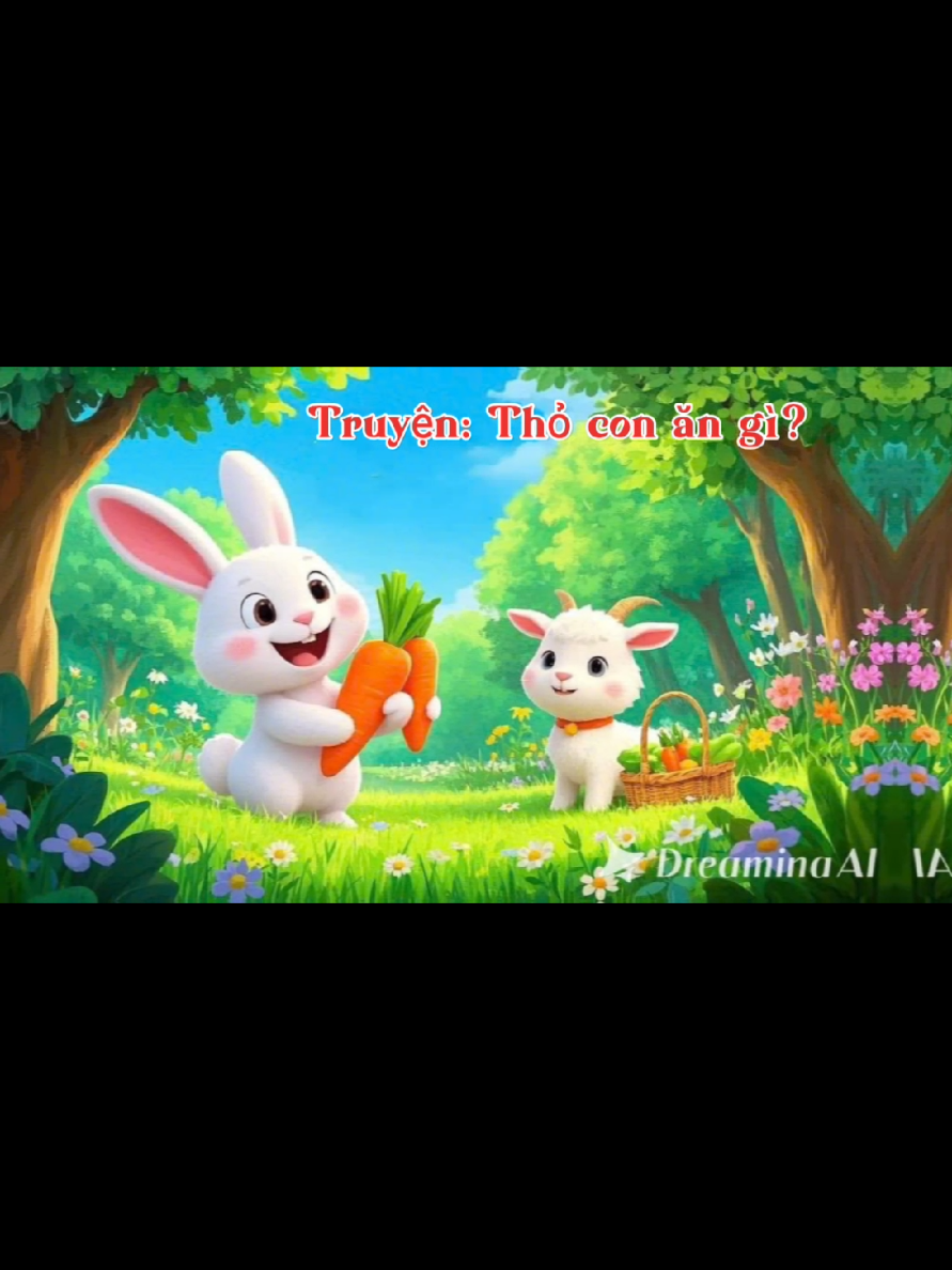 Câu chuyện: Thỏ con ăn gì? Lứa tuổi: Nhà trẻ 24-36 tháng Hình ảnh và video làm từ Al. Hình ảnh sắc nét, sinh động. #al #gvgcaphuyen2024 #Truongmamnondacso #cohoaimamnon #cogiaomamnon🥰 #teamnhatre #mầmnoncógìvui #gvg #Al 