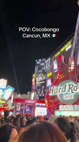 POV: If you are in Cancun and need a nightclub to go? Cocobongo is the spot, so many shows & dances… this is part 1 out of 2 🇲🇽 #cocobongo #traveltiktok #mexicantiktok #travellife #mexico 