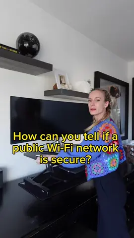 How can you tell if a public wifi is secure (or at least a bit more safe)?  #Tech #technology #stem #ai 