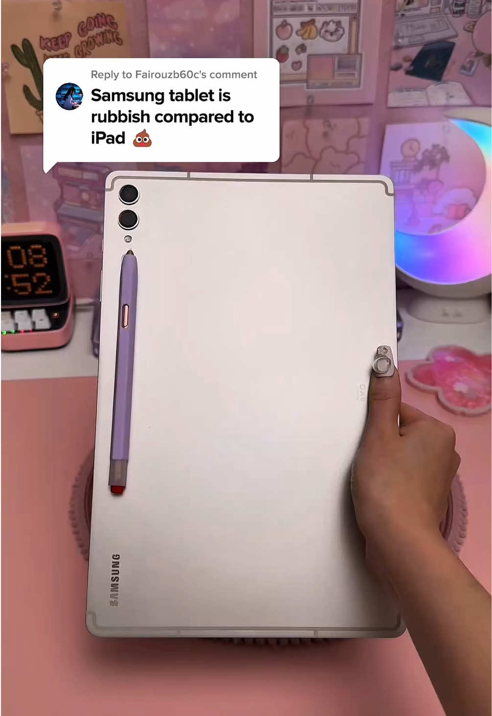 Is Samsung tablet as good as iPad? 🤔 I’m using my Samsung galaxy tab S9 and I love it 💕 Some apps shown: penly (note taking/digital planner), moon reader (reading), penup, 8bit painter ✨ Come learn more Samsung tips with me 🤗 #samsunggalaxy #penlyapp #androidapps #galaxytabs9 #samsungtips #spen #samsungtablet #digitalnotes #digitalnotetaking #digitalplanner #digitalplanning #galaxytab #android #androidtips #apps #studytok #samsung 