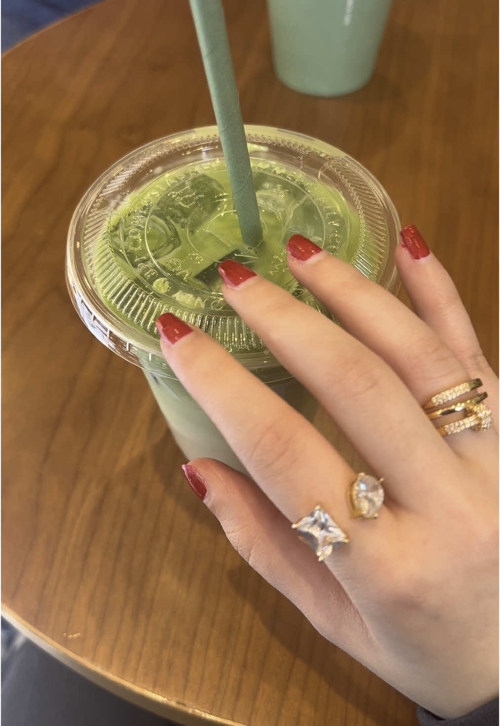 it was indeed yum #matcha #blankstreet #birmingham 