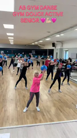 AB GYM DANSE Gym douce active senior #garderlaforme👌 #sportsante #senioractif #gymdouce 